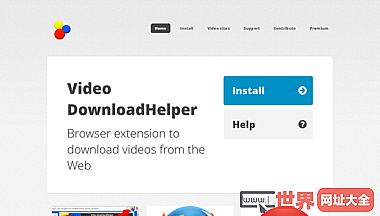 downloadhelper视频下载浏览器扩展