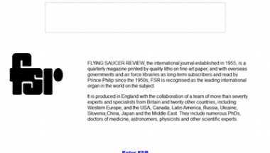 Flying Saucer Review
