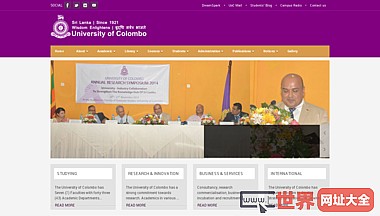 University of Colombo - Official Site