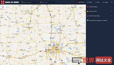 基于地图的航拍视频网
